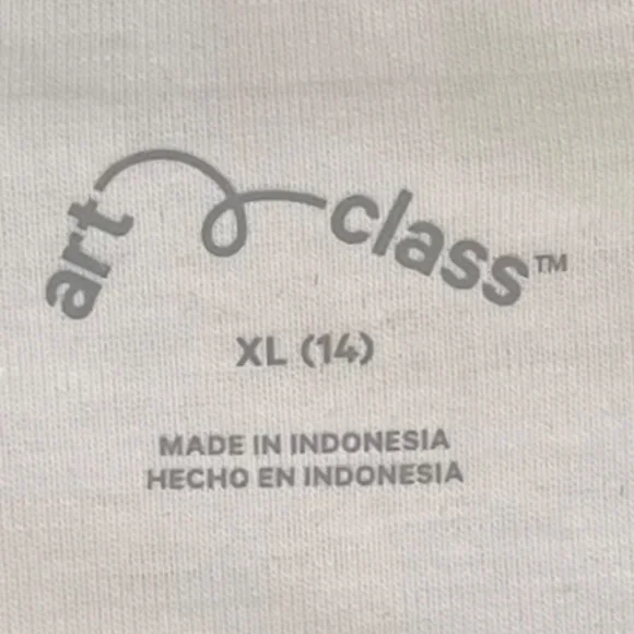 Art Class "2 T-shirts in white and slate" - Picture 2 of 4